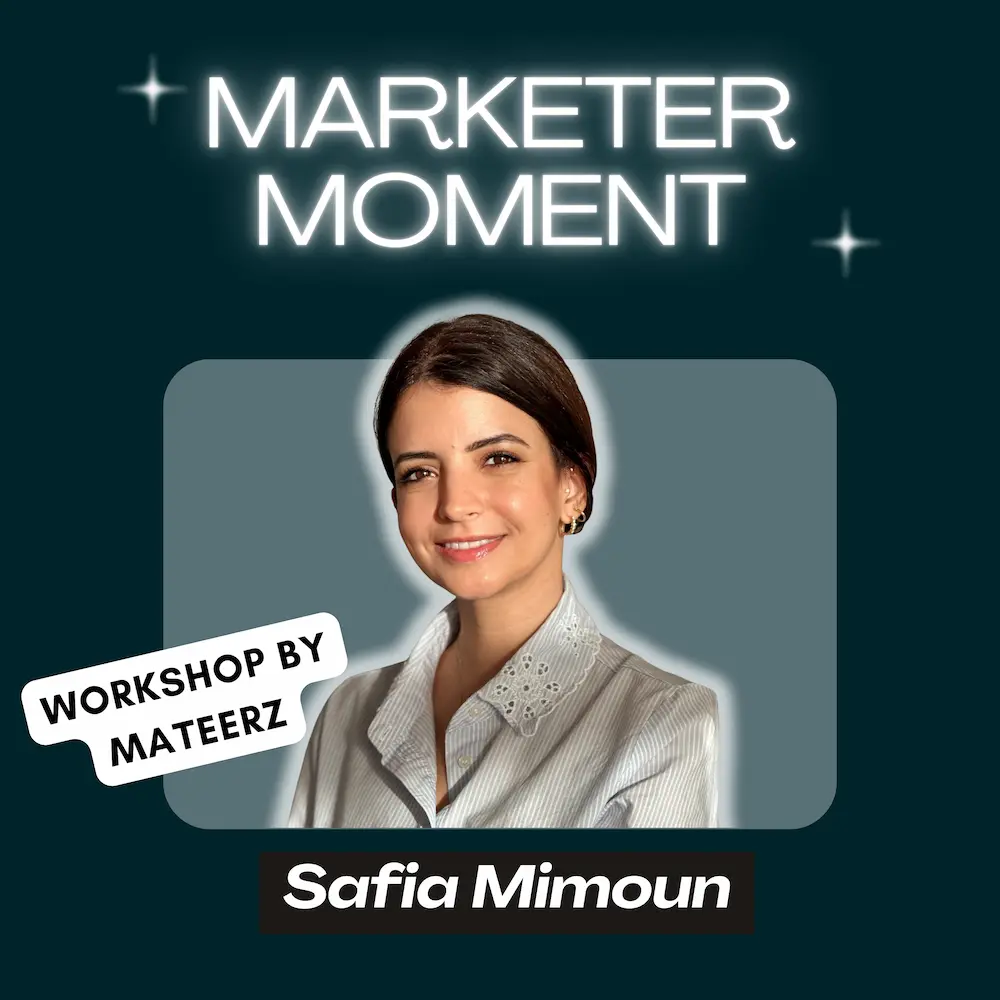 Safia Mimoun (Part-time CMO) at Mateerz<br />
Workshop about Go To Market Strategy in 2025