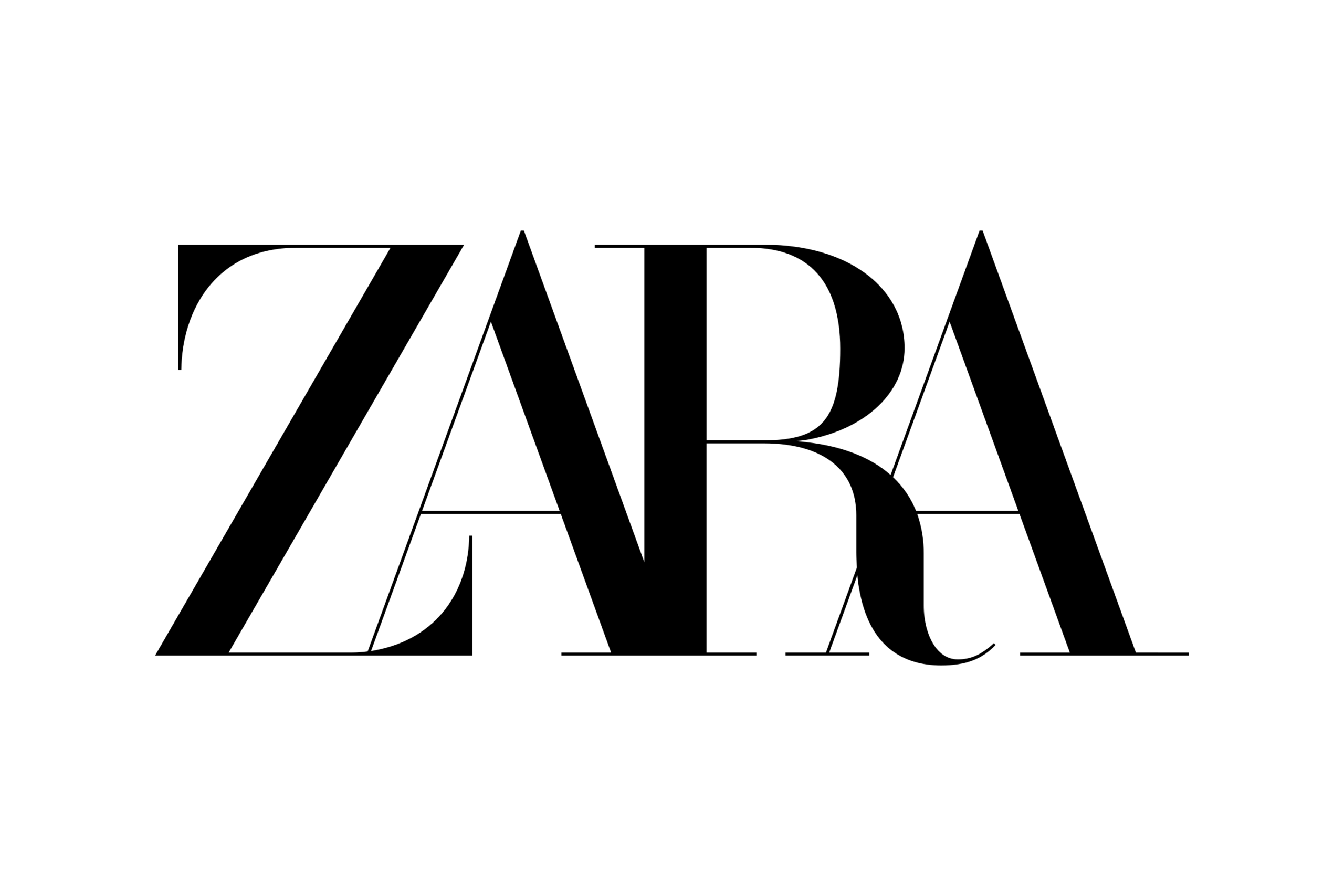 Zara logo worked with Mateerz on fractional basis