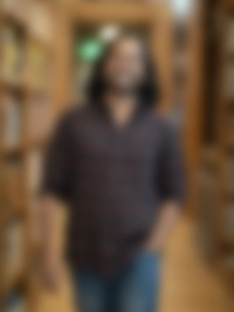 Blurred illustrative portrait, does not depict Adrian W.
