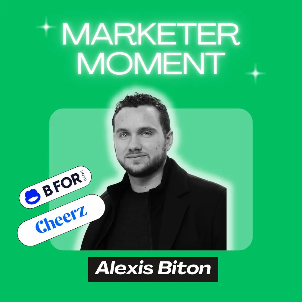 Le retour au bon sens marketing - Alexis Biton (CMO @ Cheerz)