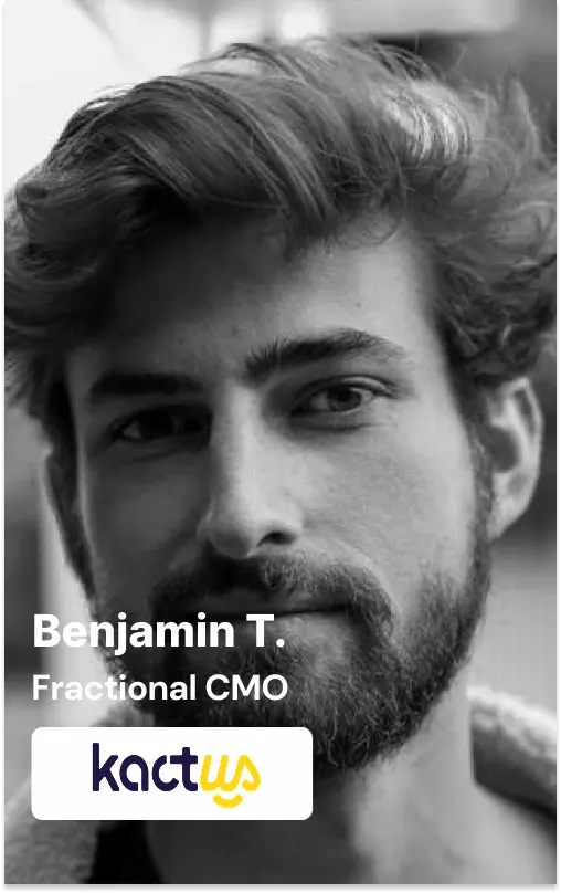 Benjamin T. — Fractional CMO Paris