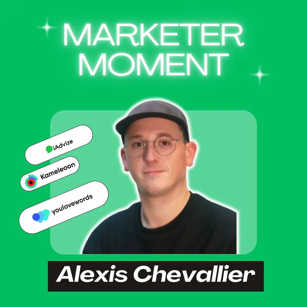 Alexis Chevallier, Transformer le contenu en lead generation machine | Marketer Moment Podcast