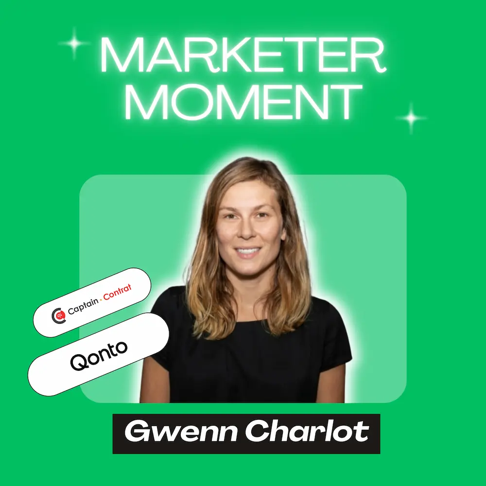 Gérer l'acquisition en pleine hypercroissance d'une fintech - Gwenn Charlot (ex-Global Acquisition Director @ Qonto) | Marketer Moment Podcast